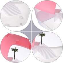 龟箱，爬行动物宠物塑料饲养箱，家用玻璃容器 - 彩色 - 查看 10