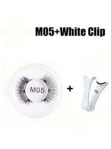 Magnetic Reusable False Eyelashes Set - Professional Eye Makeup Tools, Alcohol-Free, Fragrance-Free, Plastic Material False Eyelashes Set - Multicolor - View 14