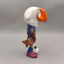 2026 World Cup Mascot Figurine 1PC, Football Goalkeeper Statue Decor, Collectible Soccer Souvenir For Canadian Fans, World Cup Memorabilia For Home Office Shelf, Sports Fan Figurine Collection Gift - B:禿鷹 - 查看 4