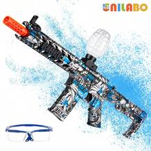 unilabo Juego de pistola de juguete eléctrica M4A1, de alta precisión, recargable y reutilizable, perfecto para juegos al aire libre, regalo ideal de juguete para exteriores para cumpleaños, fiestas, Pascua, gran regalo para niños (balas no incluidas) - Multicolor - Ver 14