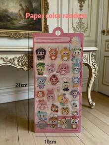 Cute Hollow Doll High-Quality Reward Phone Case Sticker - Multicolor - View 3