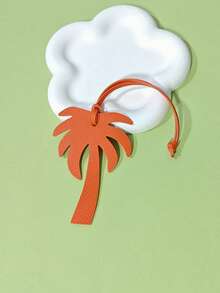 Fashionable And Minimalist Palm Tree & Coconut Tree Themed Keychain, Suitable As Car Decor, Backpack, Shoulder Bag, Crossbody Bag, Handbag Or Travel Bag Pendant. Ideal For Couples, Students And Office Workers For Daily Dates And Holidays, Also Makes A Great Gift For Boyfriends, Girlfriends, Mothers Or For Everyday And Holiday Use. - Multicolor - View 13