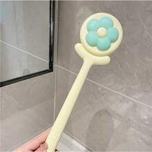 花朵造型沐浴刷，软毛背部按摩刷，背部按摩神器，背部按摩沐浴神器，长柄浴室沐浴刷 - 多色 - 查看 5