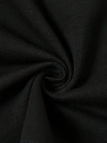 GYM THEME Print Tank Top, Round Neck Gym & Outdoor Sports Apparel, Summer Fitness Shirts, Training Gear, Sporty Design, Durable Construction, Performance Wear, Casual Athletes, Gym Shirts, Comfortable Fit Shirt, Workout Clothing, Street Style, Fitness Exercise Enthusiasts ﻿ - màu đen - Xem 5