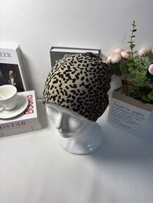 1件豹纹双面帽/围脖，保暖舒适，适合寒冷冬季穿着，也适合日常外出。 - 彩色 - 查看 12