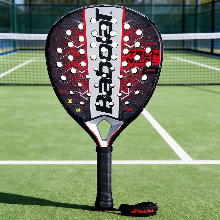Padel Rackets - Black - View 2