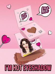 Misslyn 高显色度、顺滑易晕染的眼影，哑光、珠光和闪片三种妆效，持久不晕染，易于搭配，迷你便携包装 - #26 - 查看 7