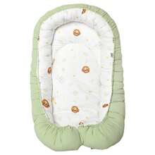 cunas para bebésCARY Baby Nest Safari Mini Cama para Dormir Tipo Nido para bebé algodón/poliéster Relleno Suave Ajustable con diseño Modelo costurado Tela Estampada Color Verde - VerdeOlivo - Ver 1