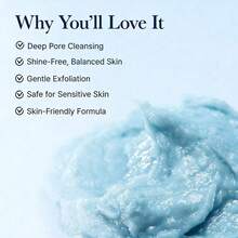 Korean Style Mi Mocha Facial Cleanser - Facial Cleanser, Gentle Scrub, Deep Cleansing, Moisturizing, Pore Shrinking, Suitable For Sensitive Skin - 藍牛膝草 120毫升 - 查看 3
