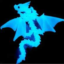 最新款3D打印双角飞龙，带翅膀，多关节灵活，激光渐变潮流模型玩具 - 完美礼物、生日礼物、理想礼物、惊喜礼物、节日礼物、季节性礼物、万圣节礼物、圣诞节礼物、游戏爱好者精致礼物、复活节礼物 - 彩色 - 查看 8