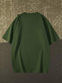 Premium Cotton Rock And Roll T-Shirt With Exclusive Language 2026 - 墨綠色 - 查看 2
