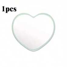 1/3/6/10/20/30/50个装心形便携式口袋镜,现代简约设计,高清画质,迷你化妆镜,学生宿舍适用,女士礼物,粉色-白色-绿色-黑色可选 - A - 查看 12