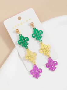 Women's New St. Patrick's Day Earrings, Gift For Friends - Multicolor - View 2