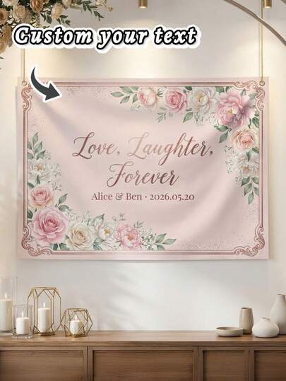 1個 カスタムフォトケーキトッパー 永遠の愛ハート アクリル製ケーキデコレーション 天使の羽根、ロック&矢印デザイン、カスタムフォトテキスト&日付、ロマンチックなデザートトッパー ウェディング、記念日、婚約、バレンタインデー、誕生日パーティー、愛らしいお土産デコレーション