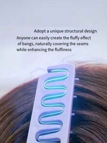 蓬松质感造型梳，抓握牢固 - 增加发根蓬松度，打造自然过渡，细齿设计，适用于所有发质（直发/波浪卷/卷发/螺旋卷），防滑设计，适合刘海、盘发、日常造型 - 沙龙和居家使用，发梳，质感造型梳 - A - 查看 2