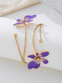 1 chiếc vòng tay hoa văn hình dáng bất đối xứng, vòng tay cá nhân hóa thời trang dành cho nữ, thích hợp cho tiệc tùng, đám cưới, ngày lễ, quà tặng. - Màu đỏ hồng + hồng - Xem 10