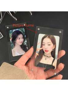3 khung ảnh acrylic, khung ảnh nổi trong suốt có nam châm, có thể tùy chỉnh ảnh, thích hợp làm quà tặng cho mẹ, bố, người yêu, bạn bè, hoặc dùng để trang trí bàn làm việc. - Nhiều màu - Xem 10