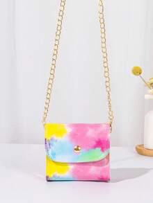 1个女士印花迷你零钱包兼口红包，精致小巧，简约设计，精美礼品 - 彩色 - 查看 4