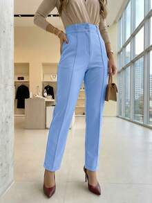 Women Pants - Màu xanh nhạt - Xem 5