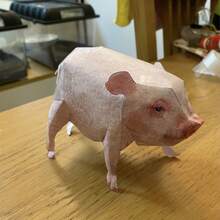 2026 New 20 Animal 3D Origami Model Kit - Student Creative Printable Handmade Paper Art (Cat/Dog/Pig Etc.), Desktop Pet Modeling Set, Cute Handmade Gift - Holiday Gift, Creative Surprise, Perfect Gift - Multicolor - View 1