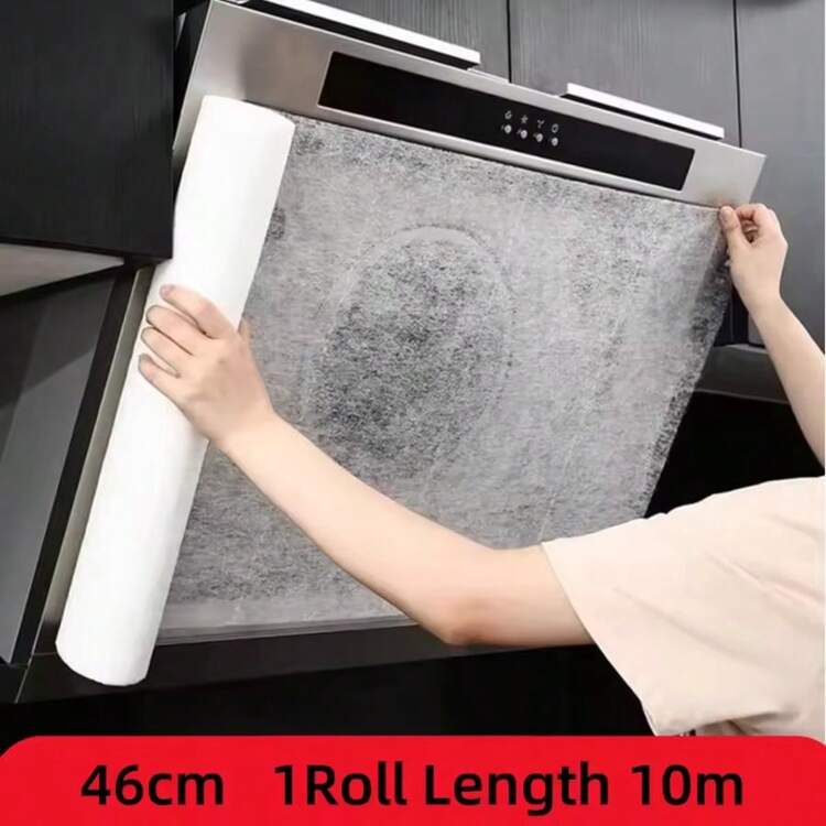 5/10米一次性油烟机滤纸无纺布抽油烟机风扇过滤器厨房油烟机防油棉 - A - 查看 12