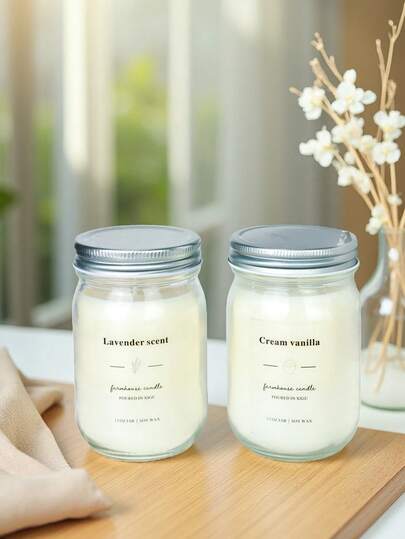 1个大罐蜡烛，香氛蜡烛，装饰蜡烛，大豆蜡烛，送给闺蜜的礼物，送给女士的礼物，冬季礼物，家居装饰蜡烛。蜡烛饰品，装饰品，蜡烛。