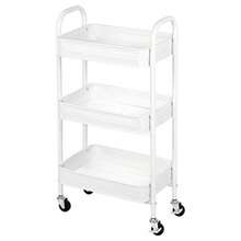 carrito organizadorEast Bank Designs Carrito de 3 Niveles Blanco 1 - Blanco - Ver 1