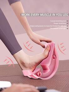 Angled Foot Pedal Professional Ankle Stretcher Board, Muscle Tension Relief, Improve Arch Flexibility, Calf Massage Stretcher, Multi-Functional Foot Pedal Balance Flexibility Training Muscle Massage Yoga Fitness Auxiliary Equipment Foot Massager Suitable For All Users - Multicolor - View 8