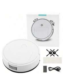 "New Sweeping Machine With 360° Obstacle Avoidance: Perfect For Busy Households - Let Technology Take Care Of Your Cleaning!" - Black - View 3