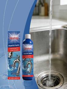 jakehoe Drain Cleaner - Suitable For Kitchen, Bathroom, Sink, Toilet. Dissolves Grease, Food Waste, Hair, Toilet Clogs. No Disassembly Required, Protects Pipes, Prevents Clogging, Keeps Pipes Flowing Smoothly. Essential Household Pipe Cleaning Tool - Powdery - View 2