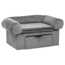 vidaXL Canapé pour animal de compagnie - Gris - Voir 2
