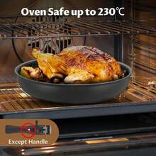 Fadware 4 Piece Frying Pan Set With Detachable Handle, Nonstick Cookware Set - Black - View 7