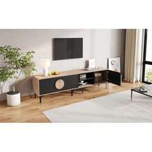 Television Stands & Entertainment Centers - Black - View 7