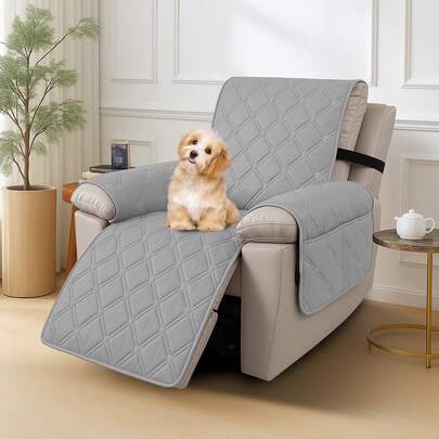 YSTYLE 1-Seater Reclining Relaxing Armchair Cover, 100% Waterproof Armchair Cover, Elasticated Armchair Cover, Reclining Sofa Cover