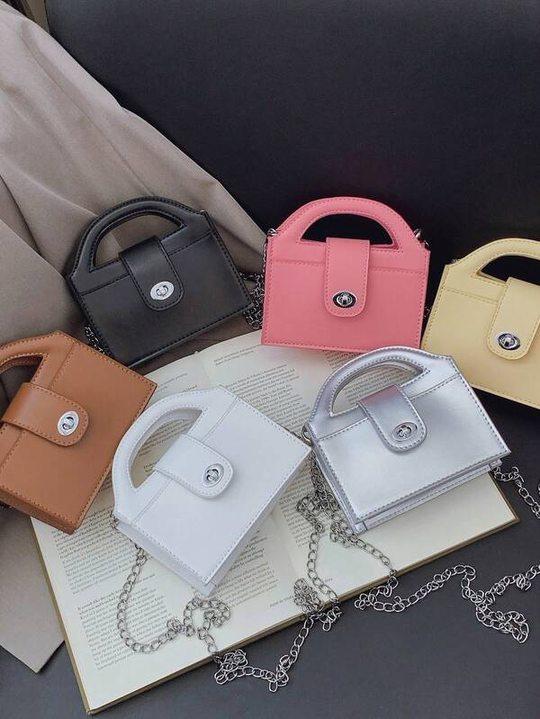 1pc Cute Candy Color Crossbody Bag For Teenagers, Suitable For Carrying Lipstick, Earphones, Coins And Other Small Items, Great Gift Choice