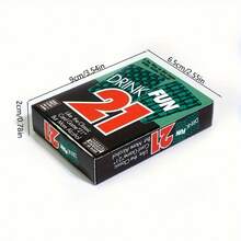 一套21张饮酒游戏卡牌，共56张，终极神秘饮酒卡牌游戏 - 游戏之夜的完美之选，趣味饮酒卡牌游戏，成人派对饮酒游戏 - 彩色 - 查看 12