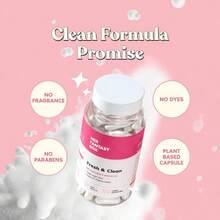 Fresh & Clean pH-Restore Vaginal Suppositories – Boric Acid for pH Balance, Odor Control & Comfort – 30 Vegan Suppositories - Rosa - Ver 3