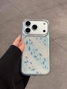 1个超蓝渐变金鱼造型的硅胶保护壳，灵感源自童话浪漫，时尚感十足，个性十足。兼容 17/ 17 Pro Max/ 16 Pro Max/ 15 Pro/ 14/ 13/12/11。适合作为情人节/生日/母亲节礼物送给家人/朋友/姐妹/女友。 - 淺藍色 - 查看 2