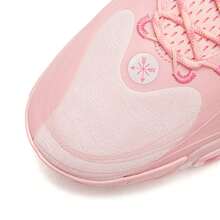 LI-NING WADE DLO 1 Men's Lightweight High-Resilience Basketball Court Shoes ABPV009 - Lipstick Pink/pale Pink - View 10