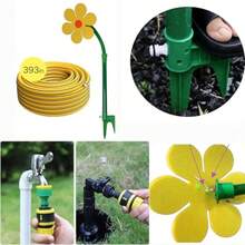 Dancing Flower Play Crazy Daisy Sprinkler Outside Toddler Sprinklers Set With Water Hose 33ft For Splash Fun In The Yard Backyard Toddlers Shower Garden Trampoline Water Play Sprinkler Dog Toy - As Pic - View 3