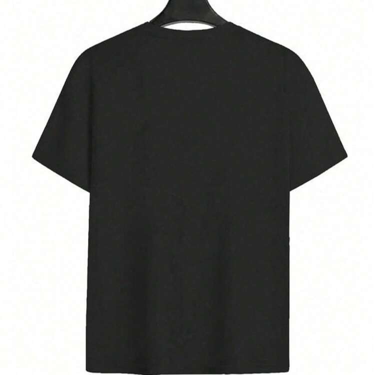 Graffiti Tag Skeleton Ghetto Girl T-Shirt T-Shirt - Black - View 3