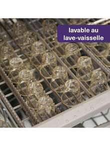 100/50/25pcs Transparent Gold Glitter 1oz Champagne Flutes, Wine Glasses, Cocktail Glasses, Reusable Drinkware For Wedding Toasting, New Year, Christmas, Party, Wedding, Birthday, Valentine's Day, Back To School And Other Events - Multicolor - View 8