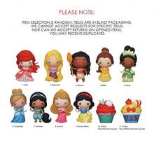 Disney 1 móc khóa hình công chúa ngẫu nhiên (Ariel, Belle, Bạch Tuyết, Rapunzel), bộ sưu tập quà tặng bất ngờ, khám phá các kiểu công chúa khác nhau, phụ kiện cho Ngày Valentine, Năm mới, Sinh nhật. - Hồng - Xem 5