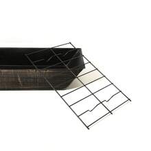 37-Inch Rectangular Metal Outdoor Wood Burning Fireplace - Outdoor Fireplace With Built-In Log Storage And Poker-Brushed Bronze,Log Fire Pit Patio Garden And Backyard - 1 - 查看 8