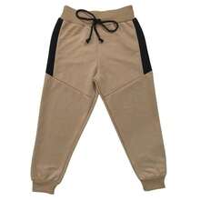 Kit 2 Calça de Moletom Moletinho com Cadarço e Detalhe Quentinha Confortável Estilosa Tamanhos 02 a 12 anos - Sortidos - Visão 6