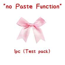 Decoración de lazo de cinta de satén rosa, empaque de regalo, adecuado para botellas de champán, pasteles, dulces, manualidades DIY, regalos, bodas, baby showers, despedidas de soltera, Navidad, cumpleaños, fiestas al aire libre, campamentos, Halloween y talla grande - Varios colores/estilos aleatorios - Ver 15