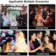 1pc Bridal Shawl Veil, Thin Wedding Shawl, One Shoulder Bridal Shawl, Suitable For Wedding Gown, Evening Dress, Cardigan - Multicolor - View 9