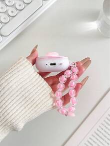 Transparent Earphone Case With Chain, Soft Protective Cover Compatible With Apple 1/2/3/4, Pro 2nd Gen, 3/4/5, Suitable For Women - Multicolor - View 4