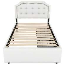 Freestanding Bathroom Vanity Unit 76 X 46 X 83.5 Cm With Integrated Sink, Vanity Unit, Fully Lacquered Finish, Door Shelf, Three Soft-Close Drawers, Integrated Ceramic Sink - Light Beige - View 7