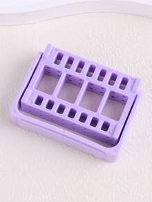 16 Hole Polishing Head Placement Rack, Polishing Head Display Bracket That Can Be Flipped And Adjusted, Polishing Head Display Rack - Multicolor - View 9